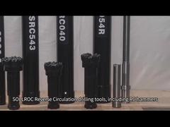 Alta pressão de ar RC Hammer Excepcional confiabilidade Resistência ao desgaste para perfuração de circulação reversa