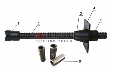 R32N R32L Dth Tools Self Drilling Grouting Anchor Bolt Set para perfuração de túneis