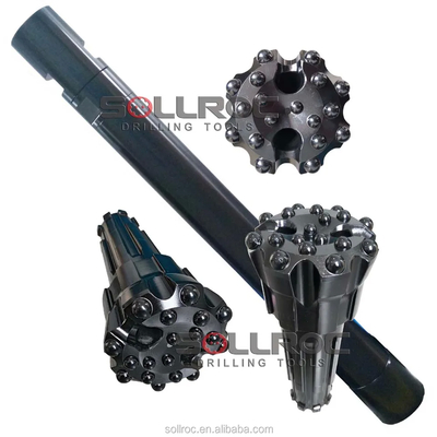 Bit de perfuração de carburo de tungstênio RC de circulação inversa para formações de cascalho complexas