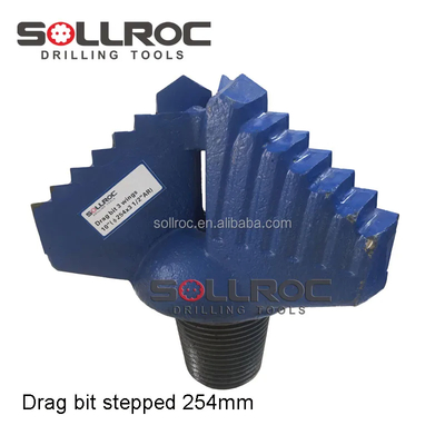 API 2 3/8' REG Thread Drag Bit Produzido por Processamento Avançado de Forja