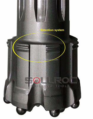 SOLLROC 5 polegadas SRC543 aço carburizado de alta durabilidade RC broca com superfície plana, convexa e côncava