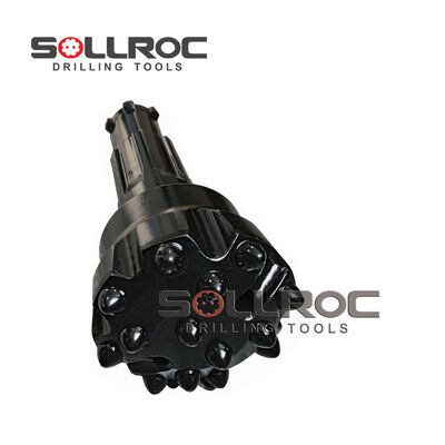 Brocas de perfuração DTH de aço cementado de alto desempenho de 4 1/8'' para perfuração de poços de água e mineração