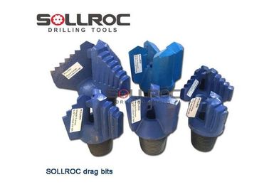 Conexão filetrada Chevron Drag Drill Bit Forging Processing API 3 1/2' REG Personalizado