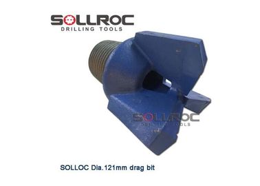 Conexão filetrada Chevron Drag Drill Bit Forging Processing API 3 1/2' REG Personalizado