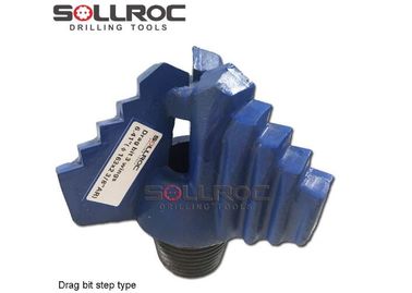 API 2 3/8' REG Thread Type Drag Drill Rock Bit para operações de perfuração suaves